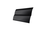 Блок-хаус new 0,5 Satin Matt с пленкой RAL 9005 черный