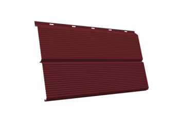 ЭкоБрус 0,345 Gofr 0,45 PE RAL 3005 красное вино