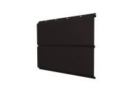 ЭкоБрус new 0,5 Satin Matt TX с пленкой RAL 9005 черный