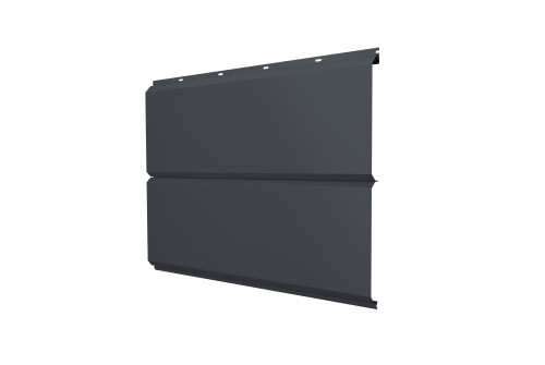 ЭкоБрус new 0,5 Satin Matt с пленкой RAL 7024 мокрый асфальт
