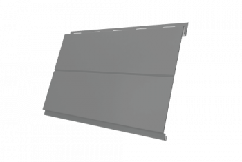 Вертикаль 0,2 line 0,45 PE RAL 9006 бело-алюминиевый