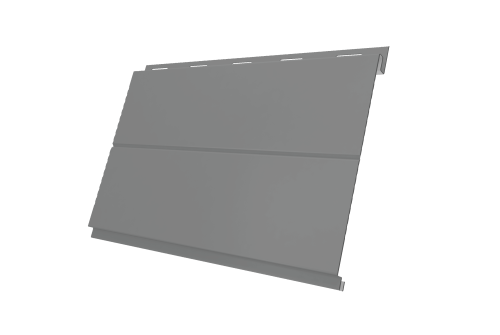 Вертикаль 0,2 line 0,45 PE RAL 9006 бело-алюминиевый