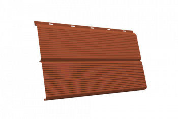 ЭкоБрус 0,345 Gofr 0,45 PE RAL 8004 терракота