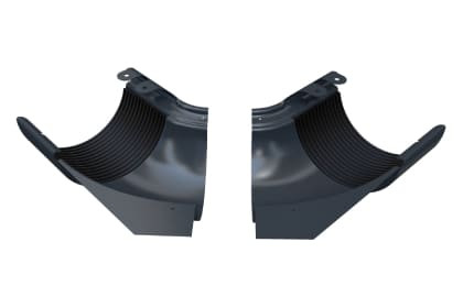 Уголок желоба внутренний BRAAS Steel, 100-165°