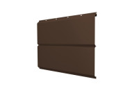 ЭкоБрус new 0,5 Satin Matt с пленкой RAL 8017 шоколад