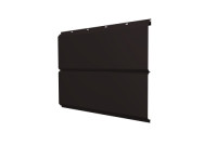 ЭкоБрус new 0,5 Satin Matt с пленкой RAL 9005 черный