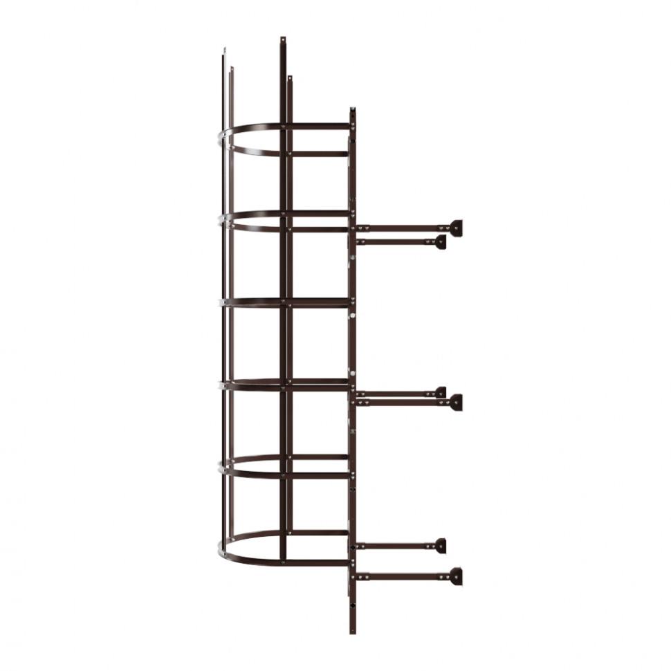 Лестница пожарная П1-2 BORGE, Н-3м, W-0.8м, оцинк