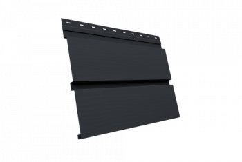 Квадро брус 3D 0,45 Drap-double TX с пленкой RAL 7024 мокрый асфальт