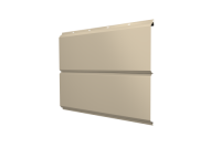 ЭкоБрус new 0,5 Satin с пленкой RAL 1015 светлая слоновая кость
