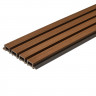 Фасадная реечная панель CM Wall DUAL Teak (Тик), 26x219х3000-4000 мм