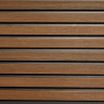 Фасадная реечная панель CM Wall DUAL Teak (Тик), 26x219х3000-4000 мм