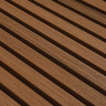 Фасадная реечная панель CM Wall DUAL Teak (Тик), 26x219х3000-4000 мм