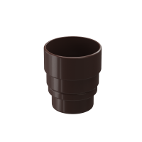 Переходник для водостока LUX/PREMIUM, шоколад