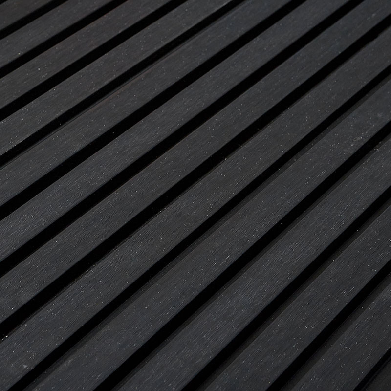 Фасадная (стеновая) реечная панель CM WALL, 219х26мм, Цвет: BLACK WOOD (Черное дерево)