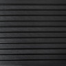 Фасадная (стеновая) реечная панель CM WALL, 219х26мм, Цвет: BLACK WOOD (Черное дерево)