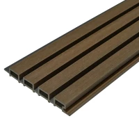 Фасадная (стеновая) реечная панель из дпк CM Wall DUAL, 26x219х3000-4000 мм, MACADAMIA (Макадамия)