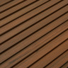 Фасадная (стеновая) реечная панель CM WALL, 219х26х3000 мм, TEAK (Тик)