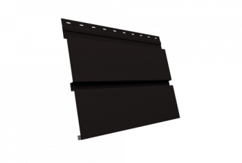 Квадро брус 3D 0,45 PE с пленкой RAL 9005 черный