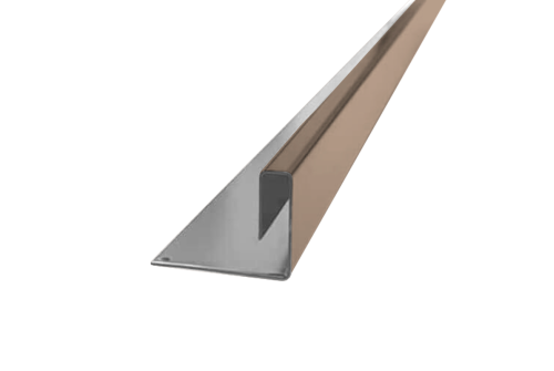 Профиль конечный SidWood Zn RAL 1019 двусторонний окраска (3м)