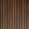 Фасадная (стеновая) реечная панель CM WALL, 219х26х3000 мм, Walnut (Орех)