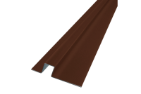 Профиль стартовый для вертикального монтажа SidWood Zn RAL 8017 (3м)