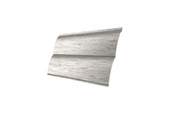 Блок-хаус new Grand Line 0,45 Print Elite с пленкой Snow Wood TwinColor