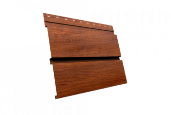Квадро брус 3D 0,45 Print Premium с пленкой Golden Wood Fresh TwinColor