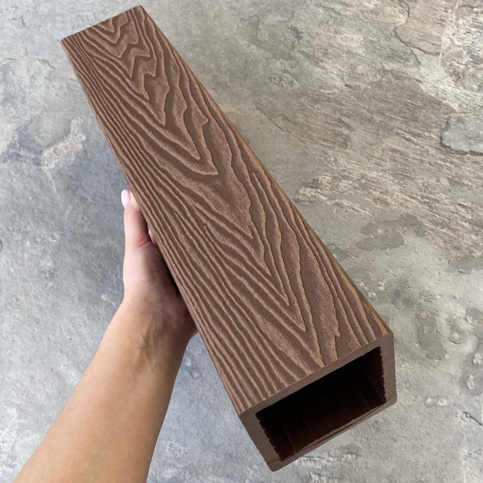 Столб для ограждения из ДПК EasyDecking Wood-X 100х100