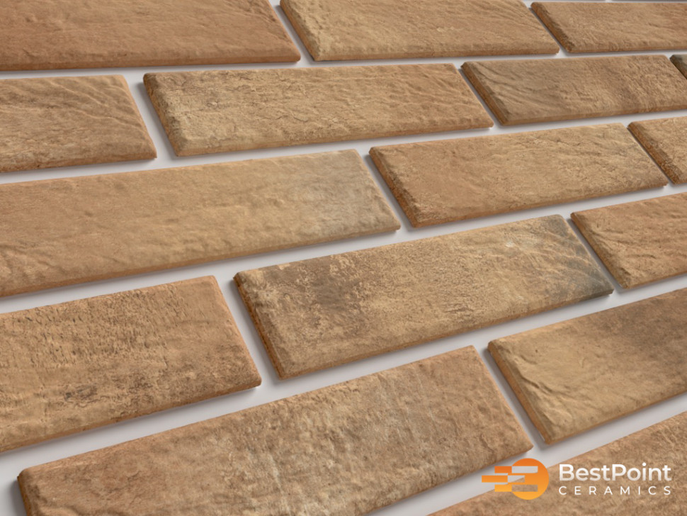 Термопанели на пенополиуретане с клинкером BestPoint Loft Brick Curry