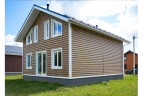 Блок-хаус new Grand Line 0,45 Print Premium с пленкой Almond Wood Fresh