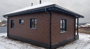 Колено 72˚ для водосточной трубы LUX, графит