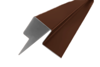 Профиль угловой внешний ассимметричный SidWood клик Zn RAL 8017 (3м)