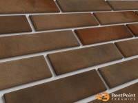 Термопанели на пенополиуретане с клинкером BestPoint Retro Brick Cardamon