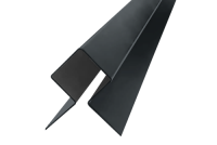 Профиль угловой внешний симметричный SidWood Zn RAL 7016 (3м)