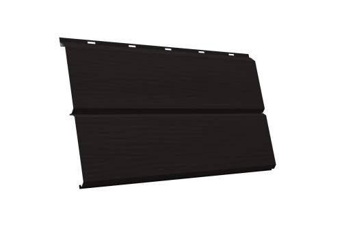 ЭкоБрус new 3D 0,5 Satin с пленкой RAL 9005 черный
