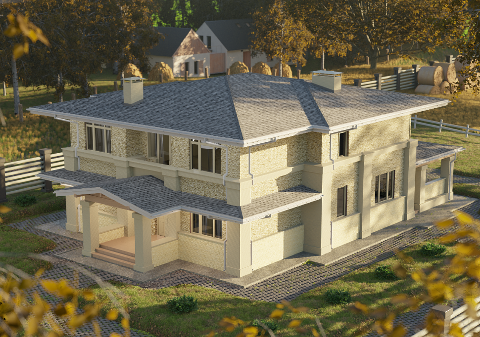 Сайдинг LUX под камень, Rocky, кешью