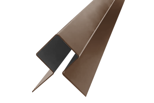 Профиль угловой внешний симметричный SidWood Zn RAL 8025 (3м)