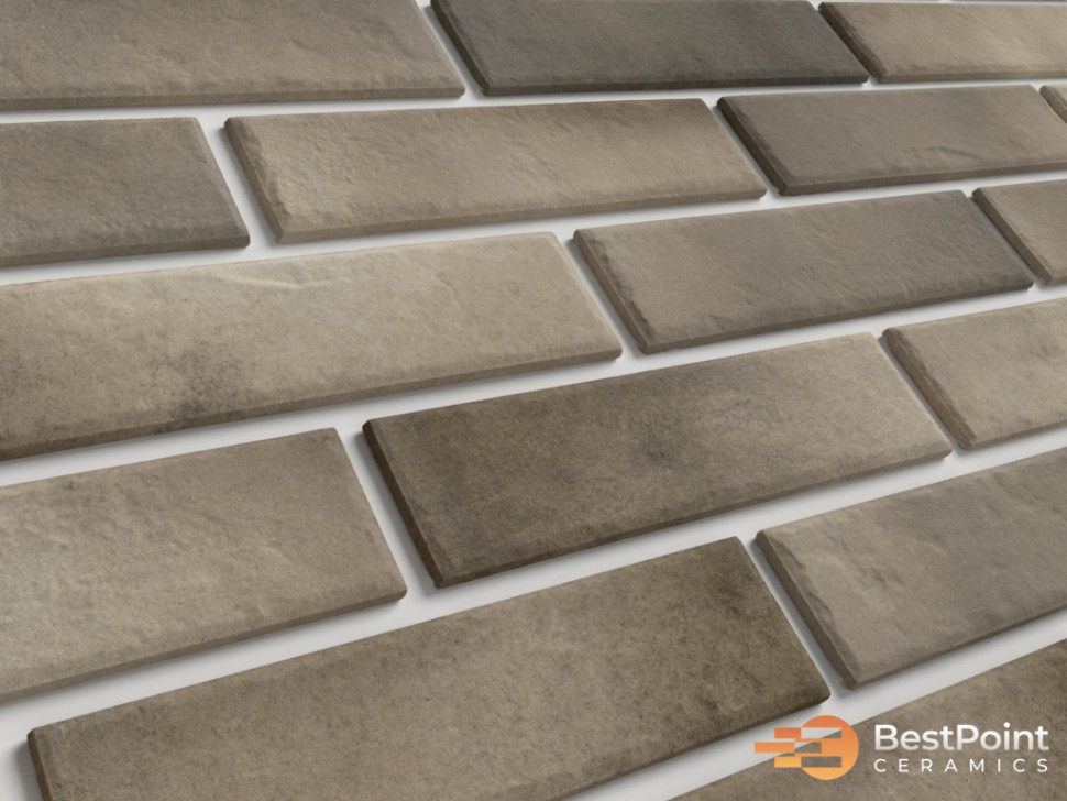 Термопанели на пенополиуретане с клинкером BestPoint Retro Brick Pepper