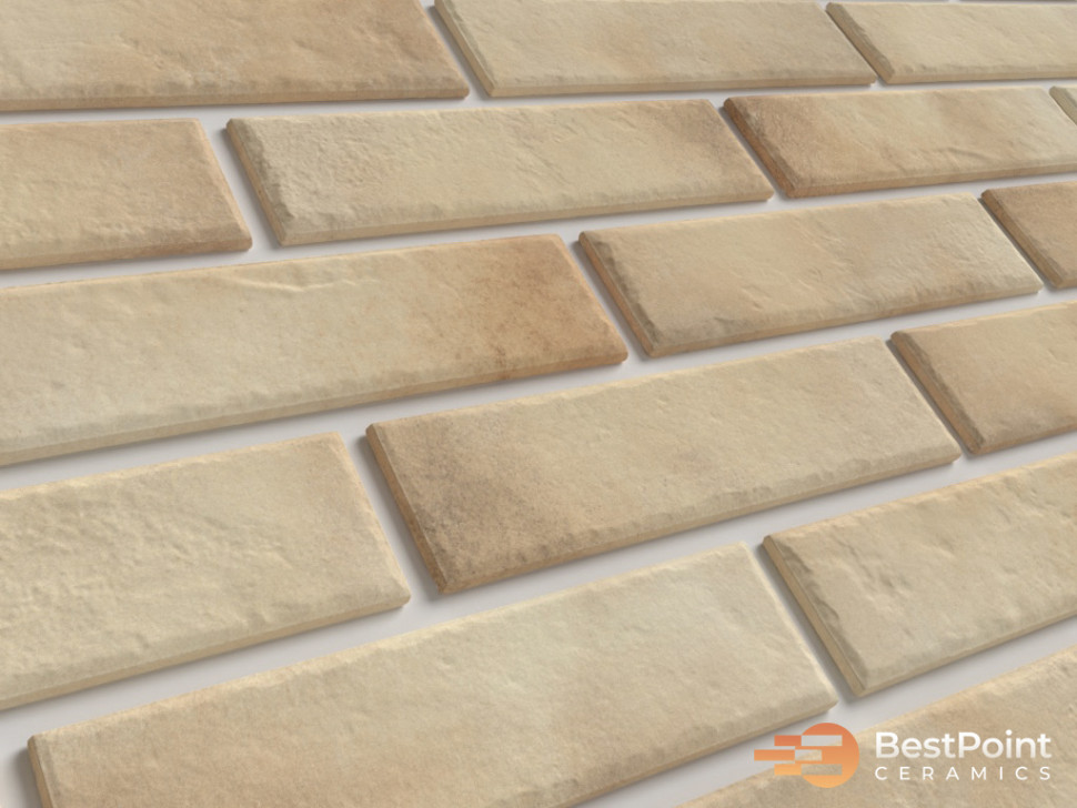 Термопанели на пенополиуретане с клинкером BestPoint Retro Brick Salt