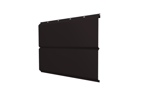 ЭкоБрус new 0,5 PurPro Matt 275 с пленкой RAL 9005 черный