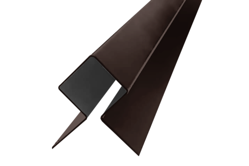 Профиль угловой внешний симметричный SidWood клик Zn RAL 8017 (3м)