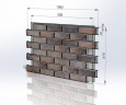 Термопанели на пенополиуретане с клинкером BestPoint Exclusive Midnight