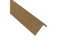 Профиль угловой CM Cladding 2000х70х70х8 мм teak (тик)