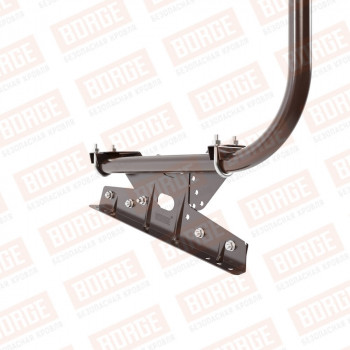 Ограждение кровельное BORGE H-120см, 3м, для фальцевой кровли