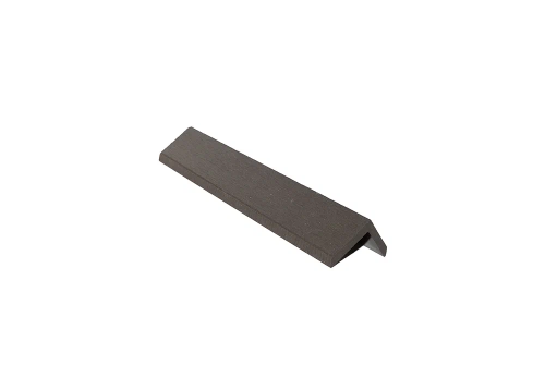 Профиль угловой CM Decking 2000х50х38х8 мм, цвет black wood (черное дерево)