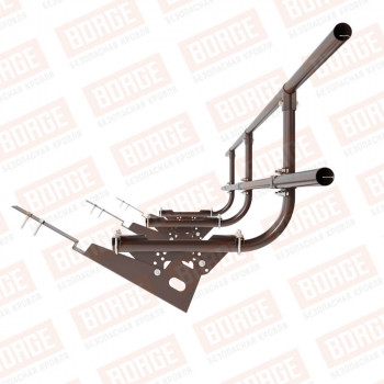 Ограждение кровельное BORGE H-60см, 3м, для композитной черепицы