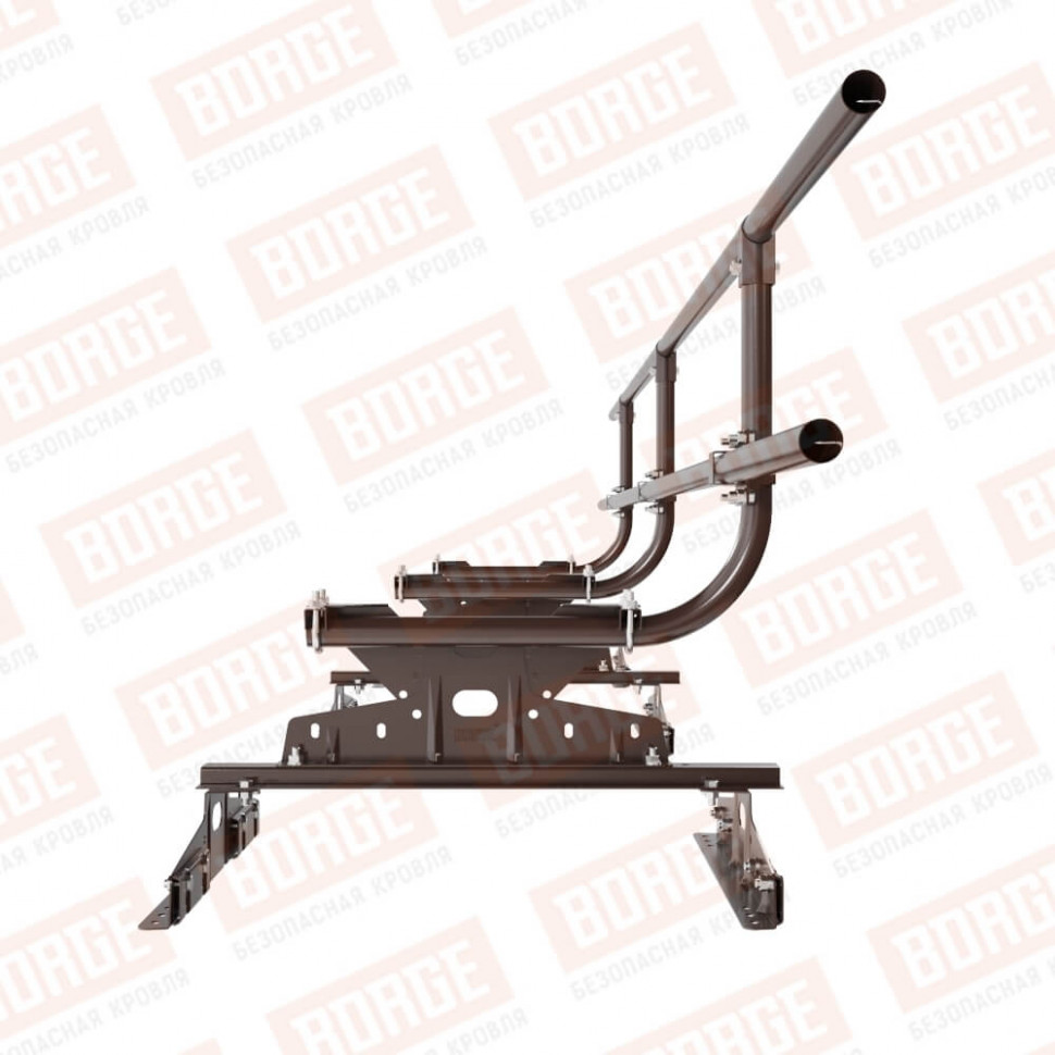 Ограждение кровельное BORGE H-60см, 3м, для параллельного фальца