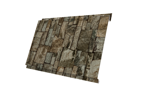 Вертикаль 0,2 classic 0,45 Print Elite с пленкой Fine Stone TwinColor