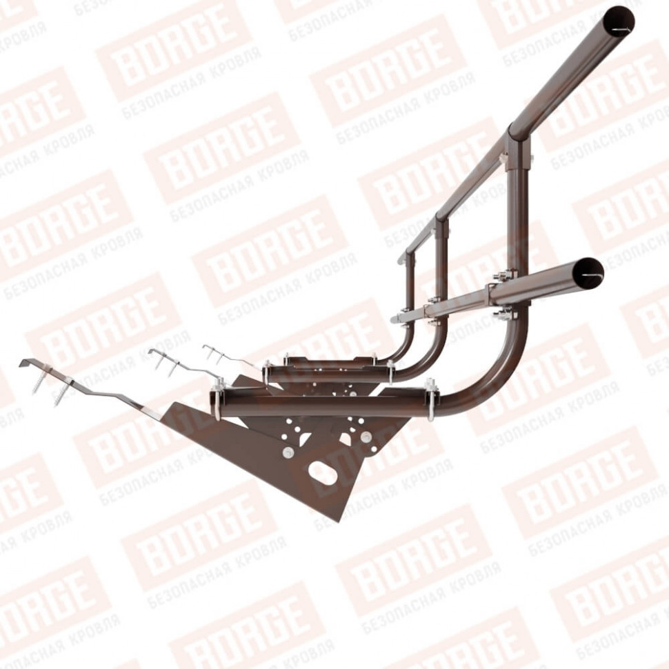 Ограждение кровельное BORGE H-60см, 3м, для черепичной кровли