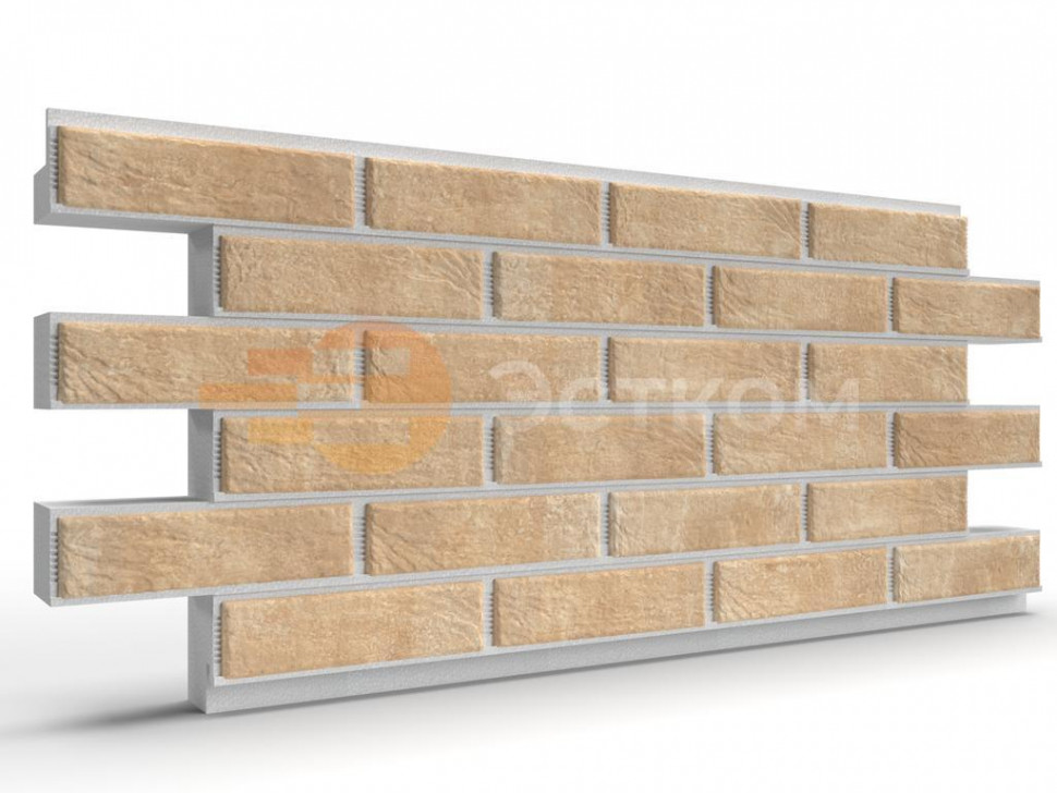Термопанели на пенополистероле с клинкером BestPoint Loft Brick Salt